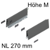 470M2702S Zarge Höhe 91 mm, oriongr. Merivobox Zarge M - 270 mm, oriongrau