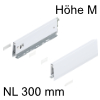 470M3002S Zarge Höhe 91 mm, weiß Merivobox Zarge M - 300 mm, seidenweiß