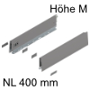 470M4002S Zarge Höhe 91 mm, indiumgr. Merivobox Zarge M - 400 mm, indiumgrau