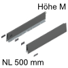 470M5002S Zarge Höhe 91 mm, oriongr. Merivobox Zarge M - 500 mm, oriongrau