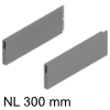 ZL4.300S.E MERIVOBOX BOXCAP H 100,8 x L 290 mm, indiumgr. Boxcap-Set indiumgrau, NL 300 mm