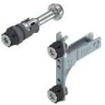 ZF4.x0T2 Frontbefestigung Merivobox f. dünne Fronten 