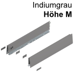 Merivobox Zarge M (91 mm), indiumgrau