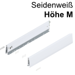 Merivobox Zarge M (91 mm), seidenweiß