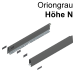 Merivobox Zarge N (68,5 mm), oriongrau 