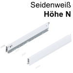 Merivobox Zarge N (68,5 mm), seidenweiß 