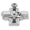 175L8 CLIP top Kreuzmontageplatte + Systemschrauben 
