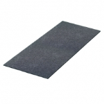 Filzeinlegematte Bowl 1200 x 472 x 3 mm, schwarz 