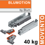 Movento Vollauszug 40 kg + Blumotion S NL 250-600 mm 