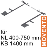 MOVENTO Seitenstabilisierung bis KB 1400 mm für NL 400-750 mm 