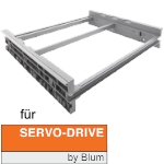 Hängerahmen für Servo-Drive uno, hellgrau 