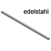 cuisio Edelstahl-Profil, L 471 mm, für Cuisio Schalen 500 mm Verb.Profil cuisio, L 471 mm - edelst.