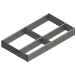 ORGA-LINE Facheinteilung für NL 450-650, B 291 mm 