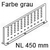 ORGA-LINE Zwischenwand, Nennlänge 450 (424mm), grau NL 450 (424mm), Farbe grau
