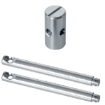 PV-FF Klobenverbinder-Set 90 Grad - Ø 15 x 30 mm 