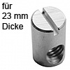 Quermutterbolzen Ø 10 x 16 mm M6 D01053 Bolzen f. Dicke 23 mm - 10 x 16 mm