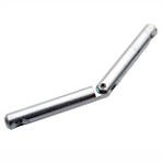 PV Gehrungsverbinder 2-seitig Ø 7 x 39,5 mm 