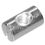 Quermutterbolzen zentrisch Gewinde Ø 10/12 mm M6 / M8 