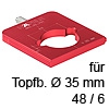 Red Jig Bohreinsatz für Topfbänder Ø 35 mm, 48/6
