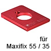 Red Jig Bohreinsatz Maxifix, Spannmass 55 und 35 mm