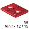 Red Jig Bohreinsatz Minifix 12/15