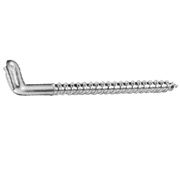 Schraubhaken mit Schlitz, kurzer Haken 