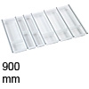 Besteckeinsatz cuisio für Schubladen-Innenbreite 795-820 mm, weiß cuisio - weiß für 900 mm Schrankbreite