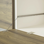 Bremsklappenhalter KIARO mit Seil 