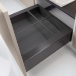 Abdeckrahmen für LEGRABOX KB 600 mm, dunkelgrau 