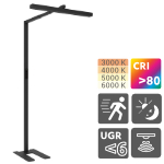 Büro-Stehleuchte UPLIGHT, blendfrei 
