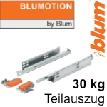 Blum Tandem Teilauszug 550H + Dämpfung, NL 270-550 mm 