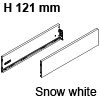 Vionaro Zargen H121 mm, NL 350-550 mm snow white 