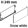 Vionaro Zargen H249 mm, NL 450-600 mm snow white 