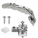 Blum Scharnier 155 Grad gedämpft, 71B7550 mit Platte 