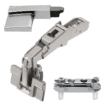 Blum Scharnier 170 Grad mit Platte, 71T6540B 