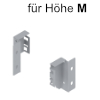 Z30M000S.04 Rückwandhalter-Set M hellgrau RW-Halter Holz - H 68 mm R906