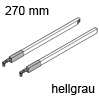 ZRG.207RSIC Längsreling TBX antaro, hellgrau Relingset rechteckig NL 270 mm, R906