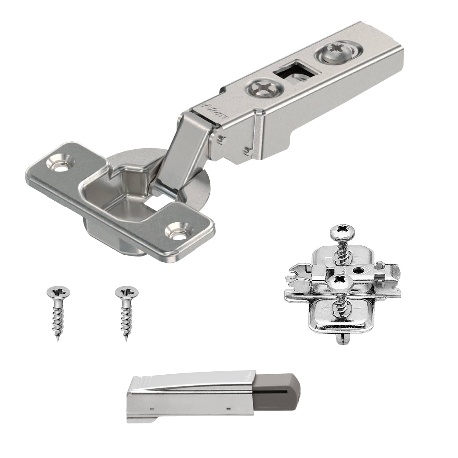 Blum 70.255 CLIP Scharnier 71M2550 + Montageplatte + Dämpfer