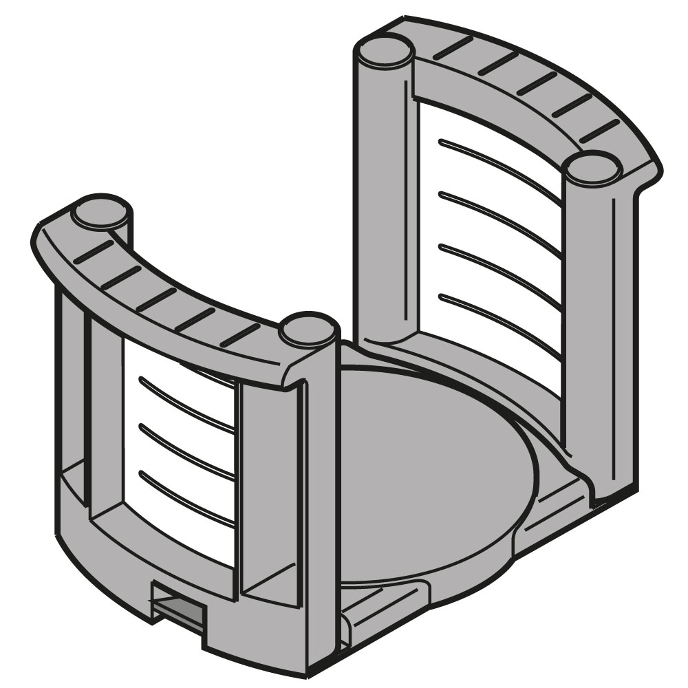 ORGA-LINE Tellerhalter - H 171 mm